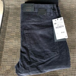 Zara Corduroy Slim Fit Pants
